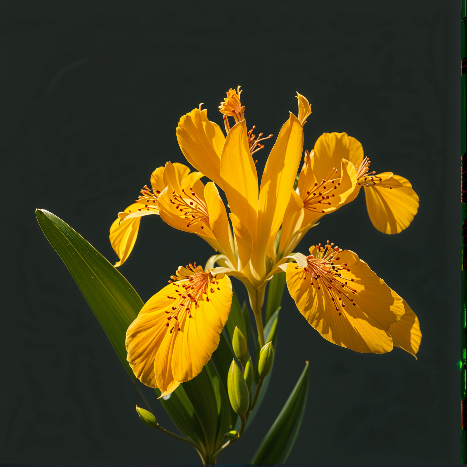 Iris pseudacorus plant card photo