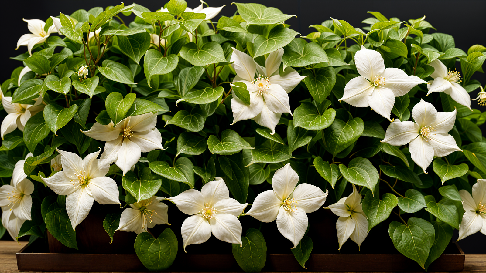 Clematis viticella plant card photo