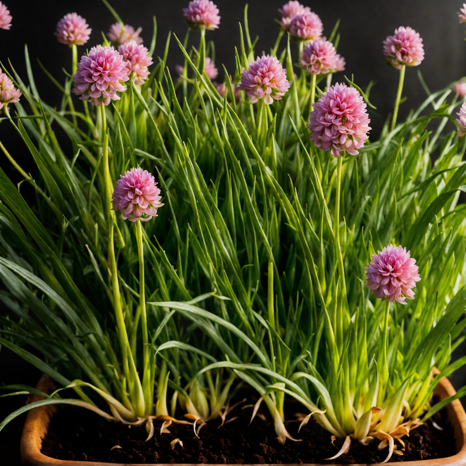 Allium schoenoprasum plant card photo