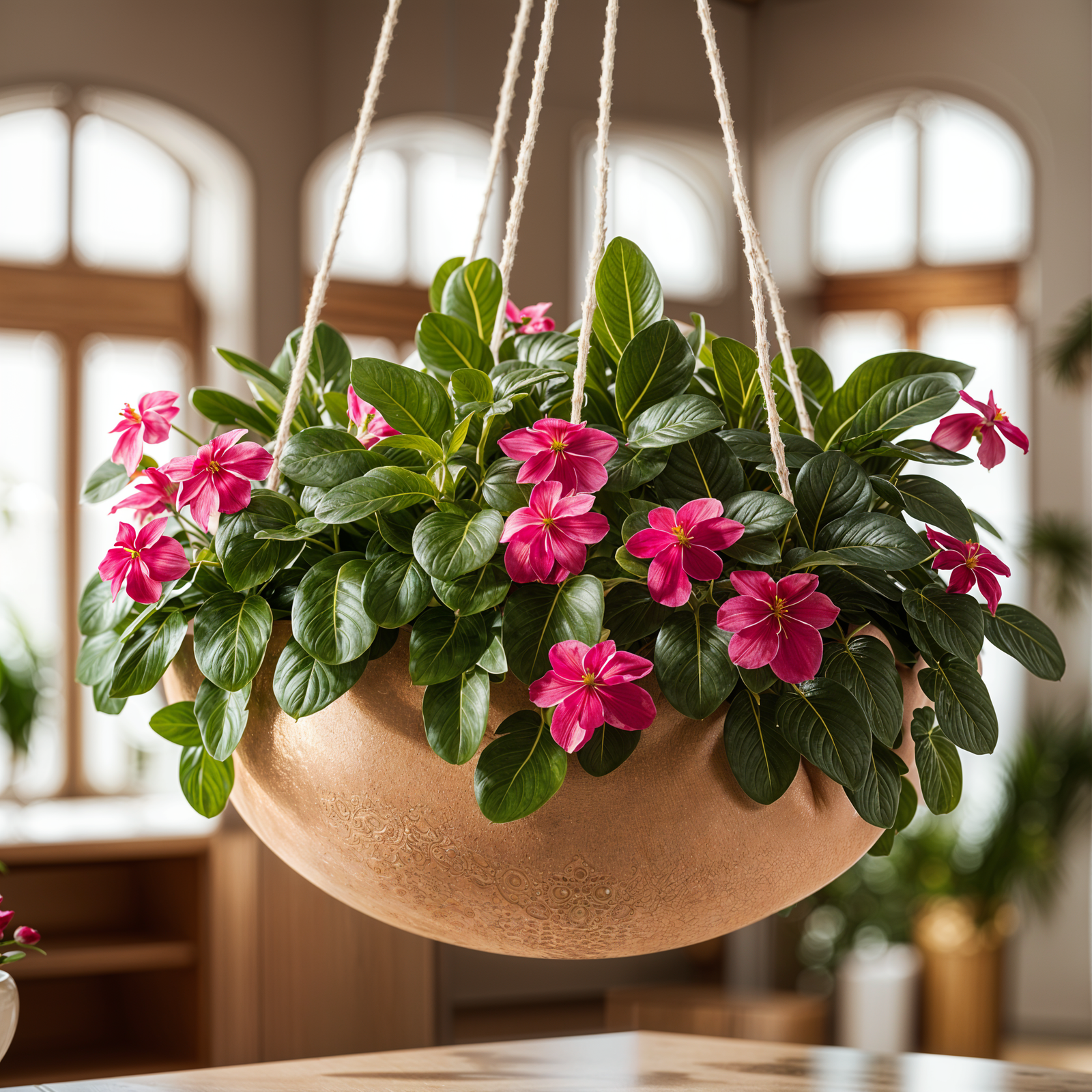 Catharanthus roseus plant card photo