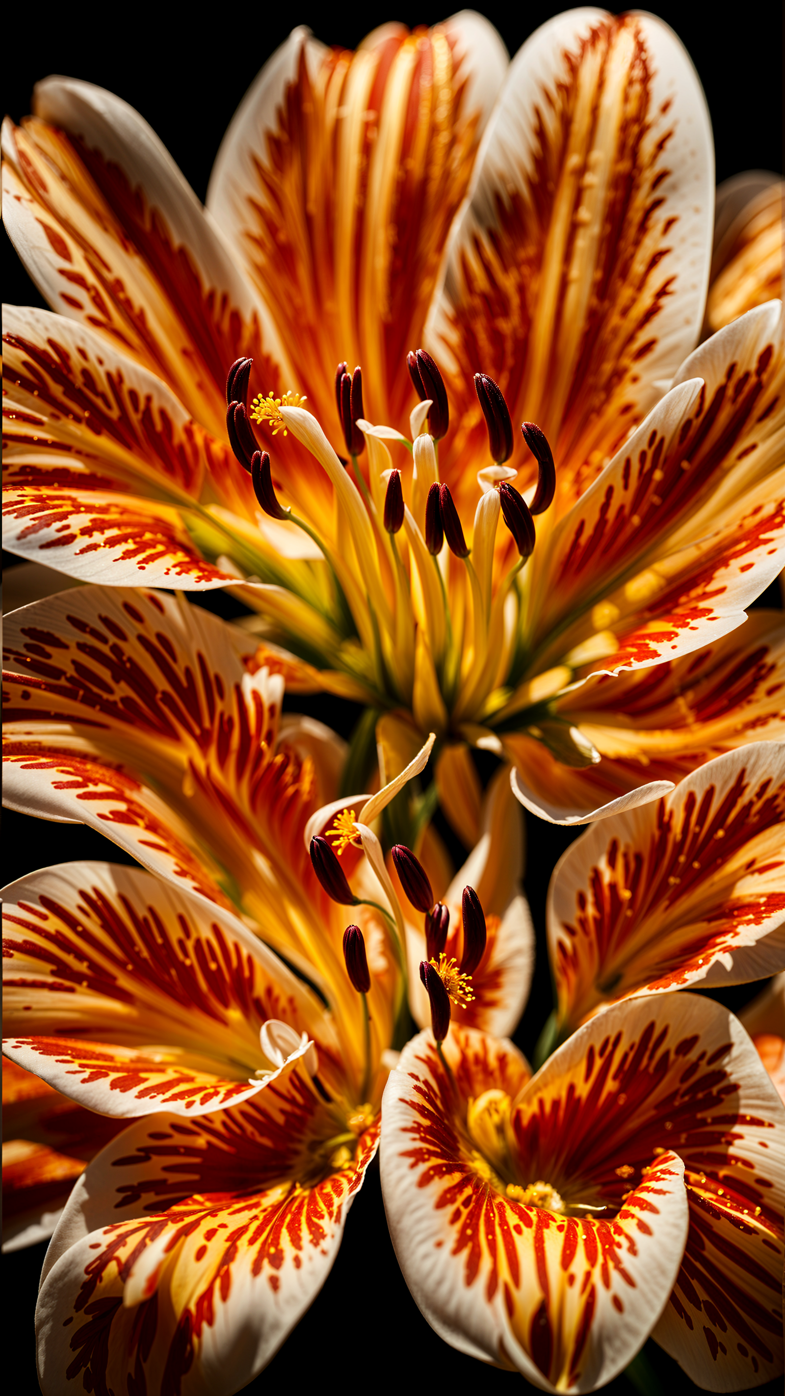 Lilium lancifolium plant card photo