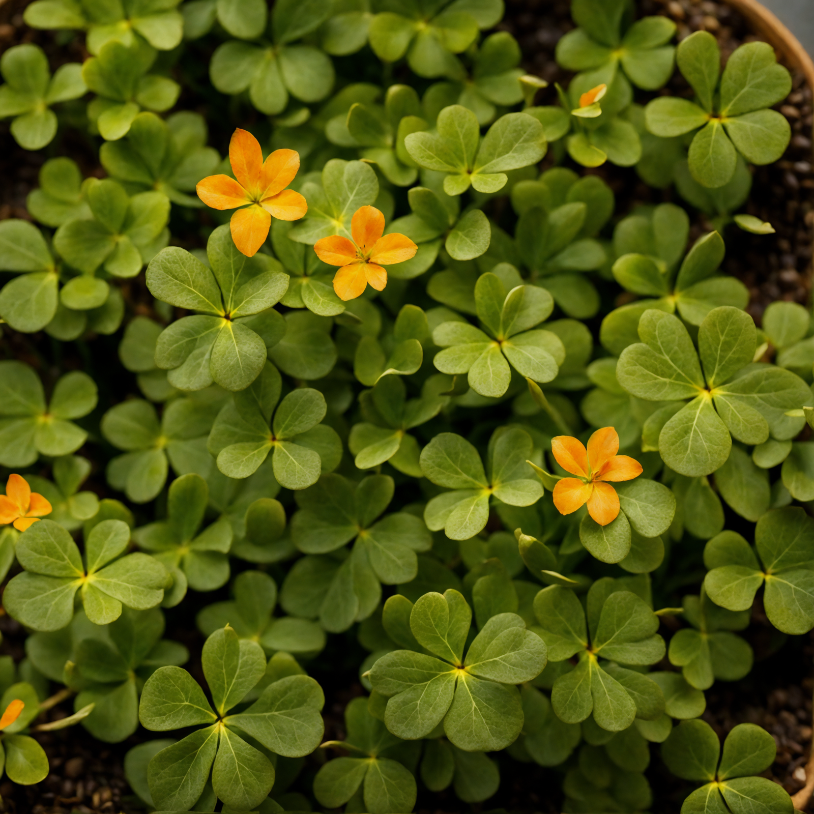 Oxalis corniculata plant card photo