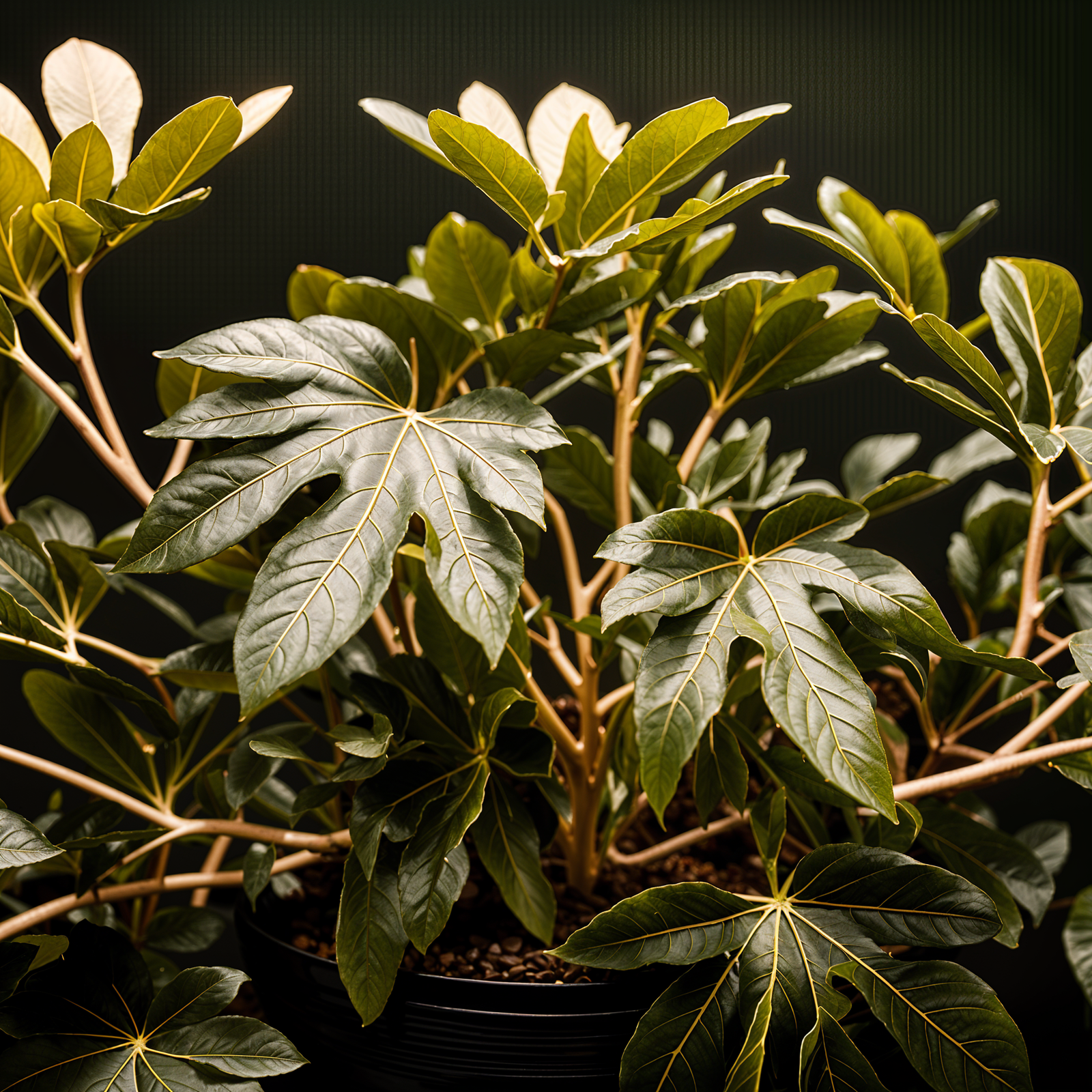 Fatsia japonica plant card photo