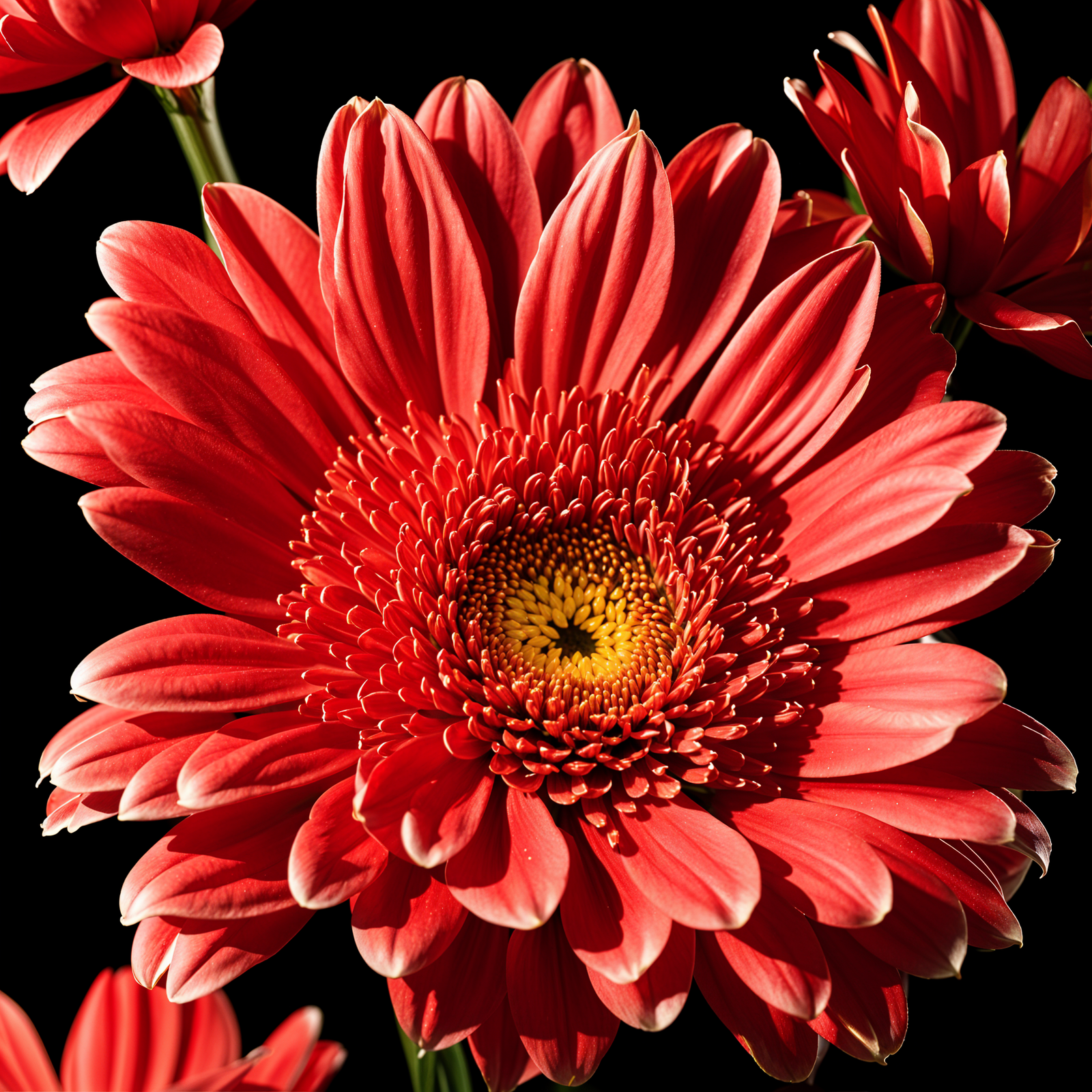 Gerbera jamesonii plant card photo