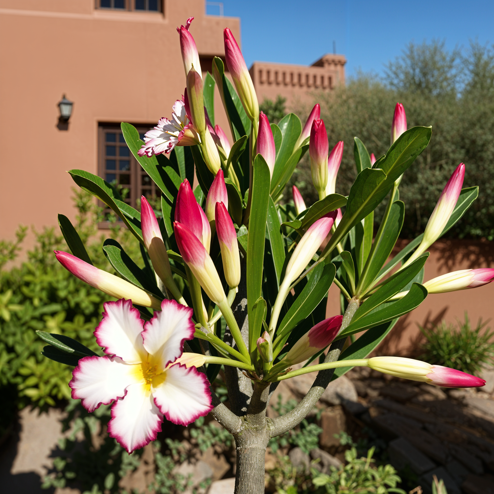 Adenium obesum plant card photo