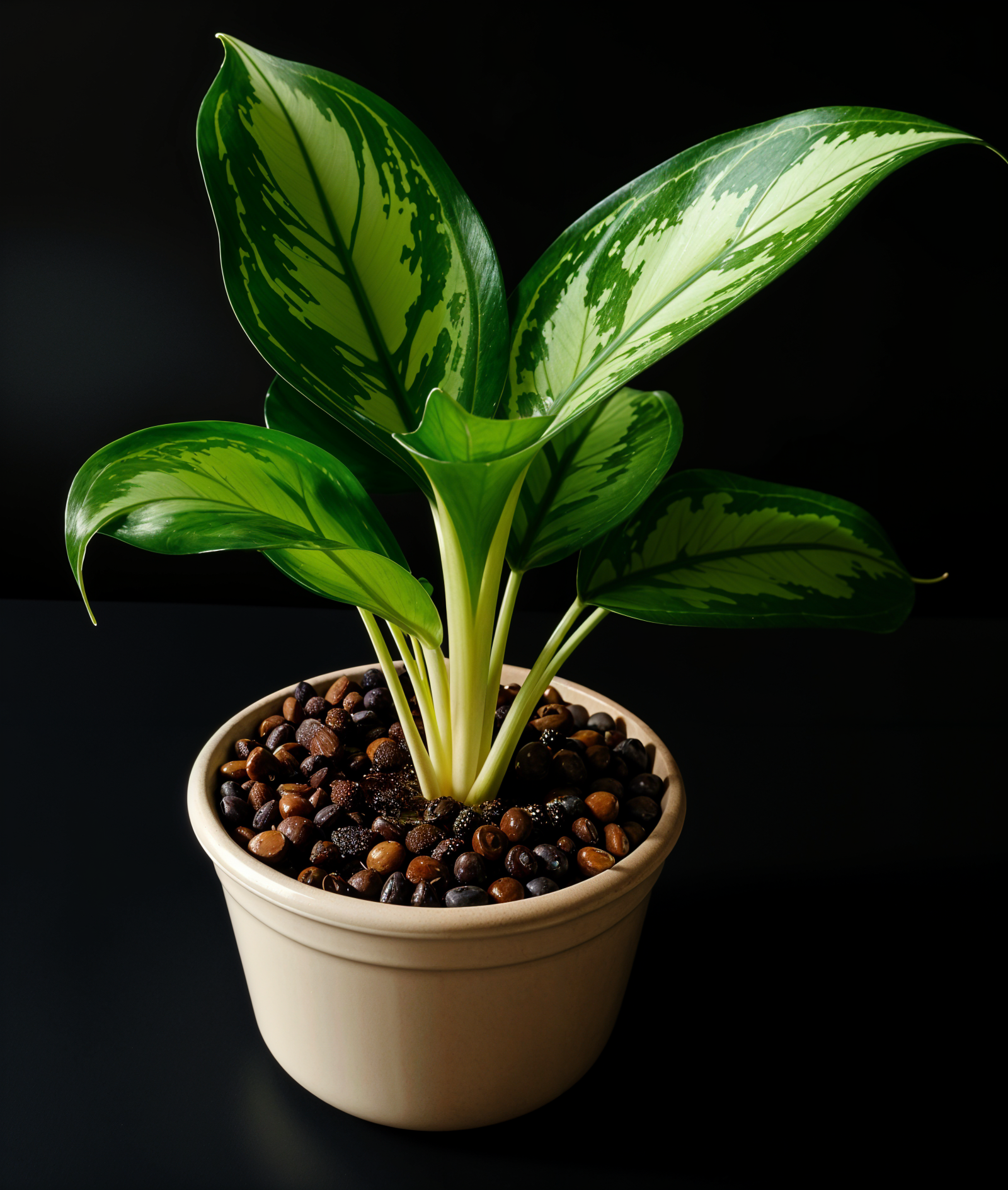 Aglaonema commutatum plant card photo